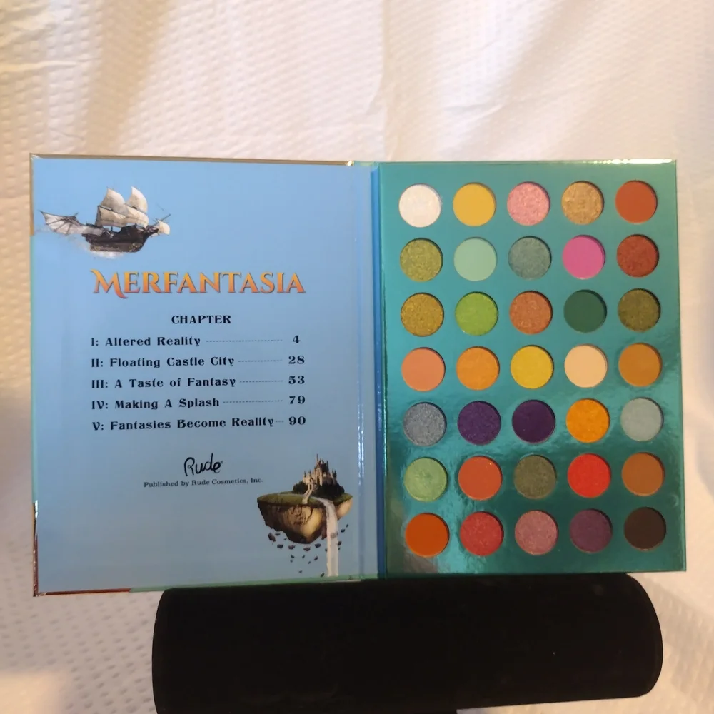 RUDE Merfantasia Paperback Edition Makeup Palette